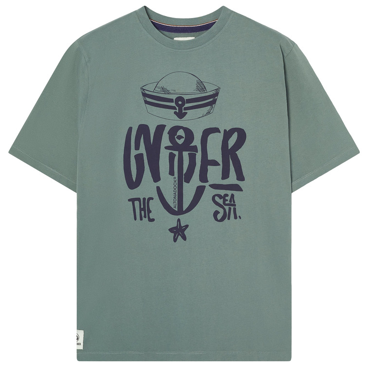 t-shirt homme  altonadock t-shirt kaki