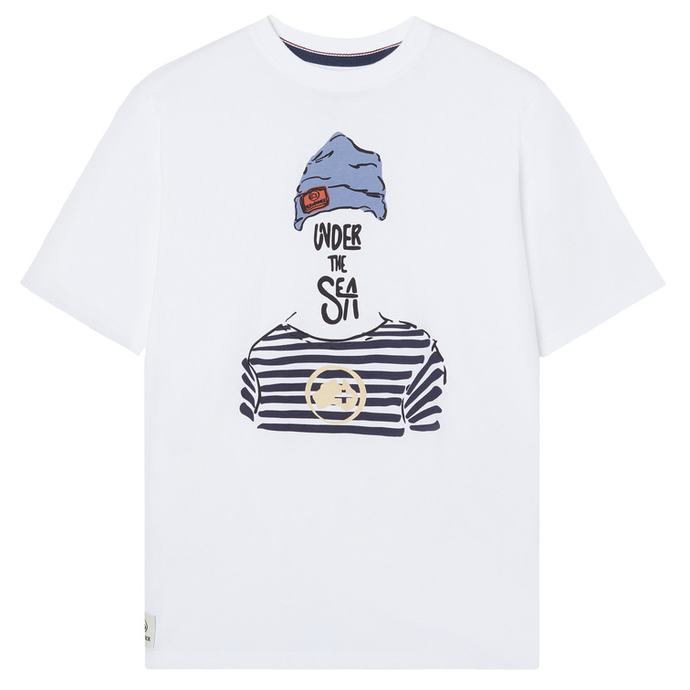 t-shirt homme  altonadock t-shirt blanco