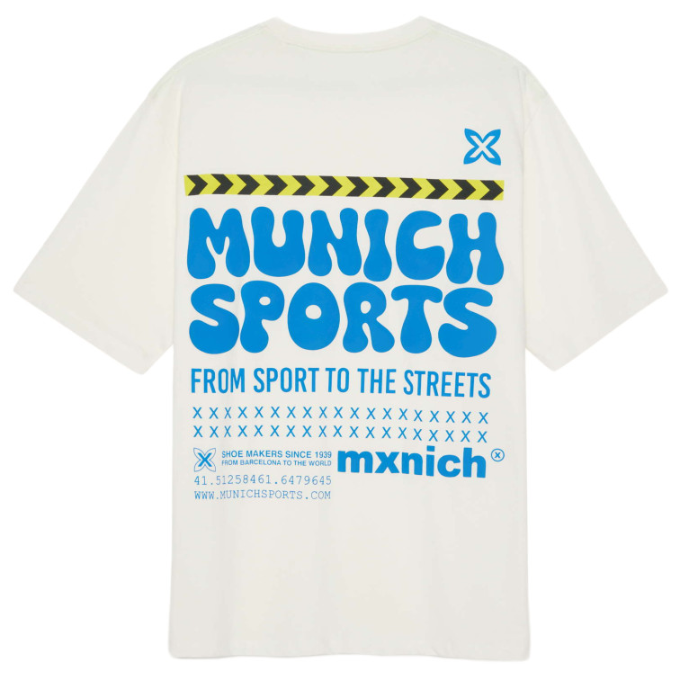 t-shirt homme  munich streetwear t-shirt white