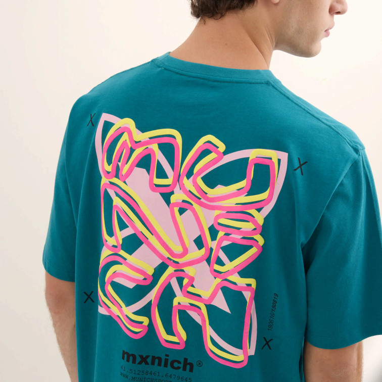 t-shirt homme  munich streetwear t-shirt ocean