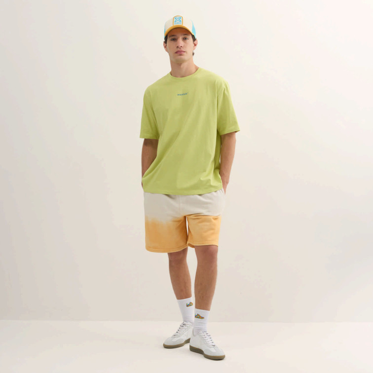 t-shirt homme  munich streetwear t-shirt lime