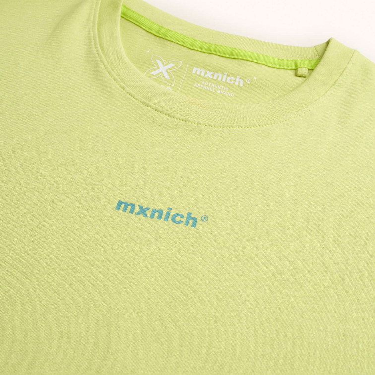 t-shirt homme  munich streetwear t-shirt lime