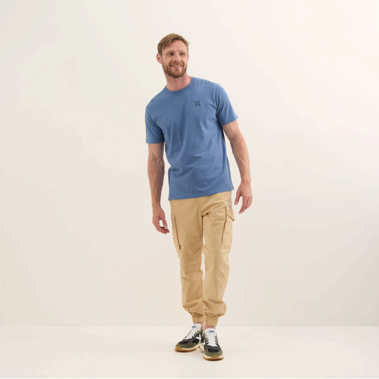 t-shirt homme  munich lifestyle t-shirt joe blue