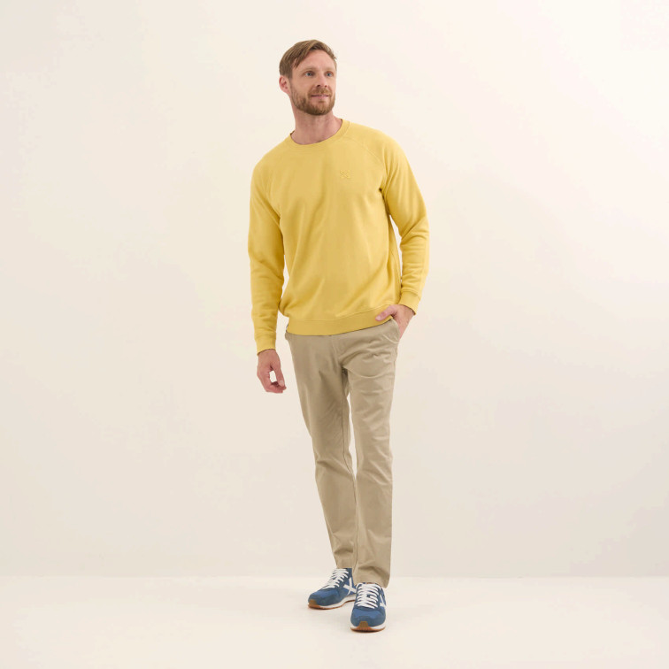 sweat-shirt homme  munich essentials sweatshirt mustard
