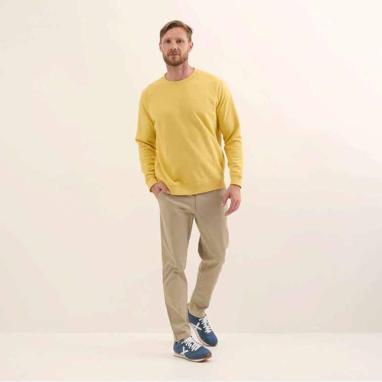 sweat-shirt homme  munich essentials sweatshirt mustard