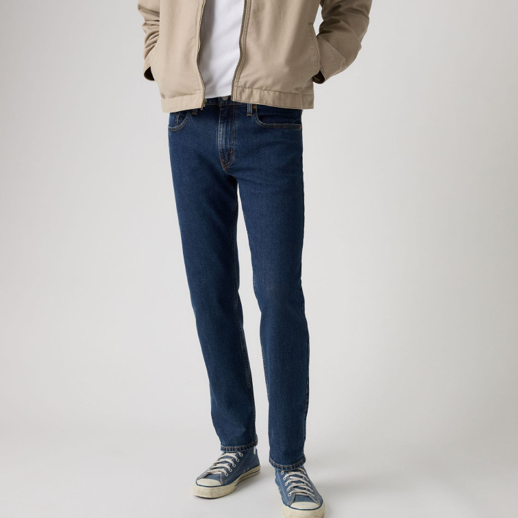 jeans homme  levi's 502 taper all my thoughts adv