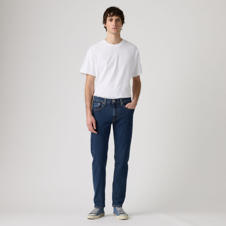 jeans homme  levi's 502 taper all my thoughts adv