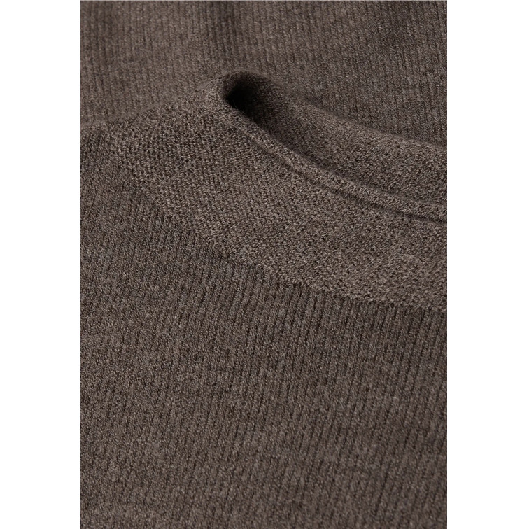 maillot femme  street qr_rolled edge collar sweater