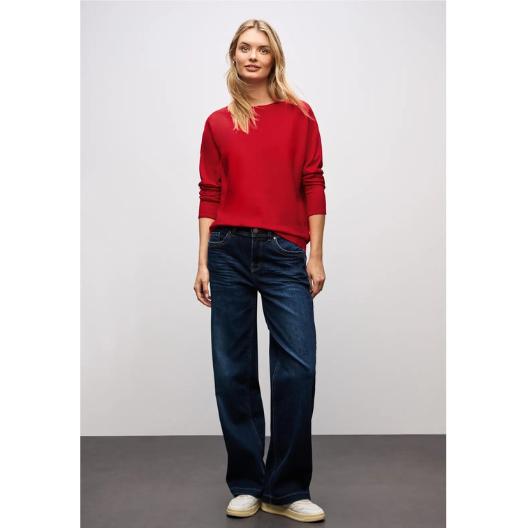 t-shirt femme  street ltd qr_basic dolman with detai