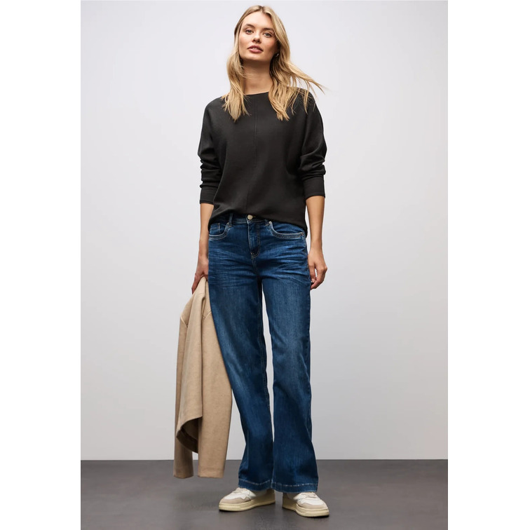 t-shirt femme  street ltd qr_basic dolman with detai