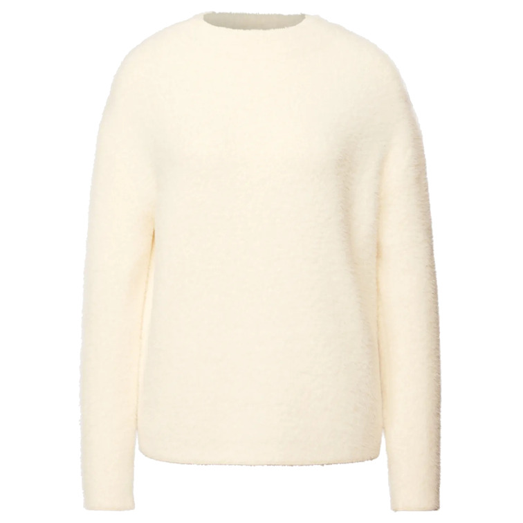 maillot femme  street ltd qr_fluffy turtle sweater