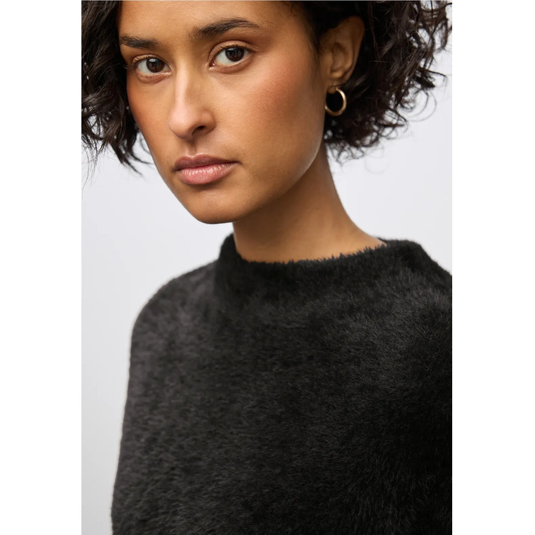 maillot femme  street ltd qr_fluffy turtle sweater