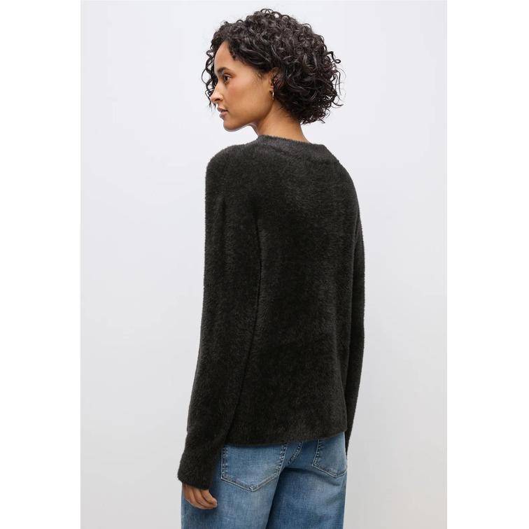 maillot femme  street ltd qr_fluffy turtle sweater