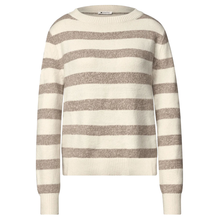 femme ltd qr_cosy striped sweater u- 37931