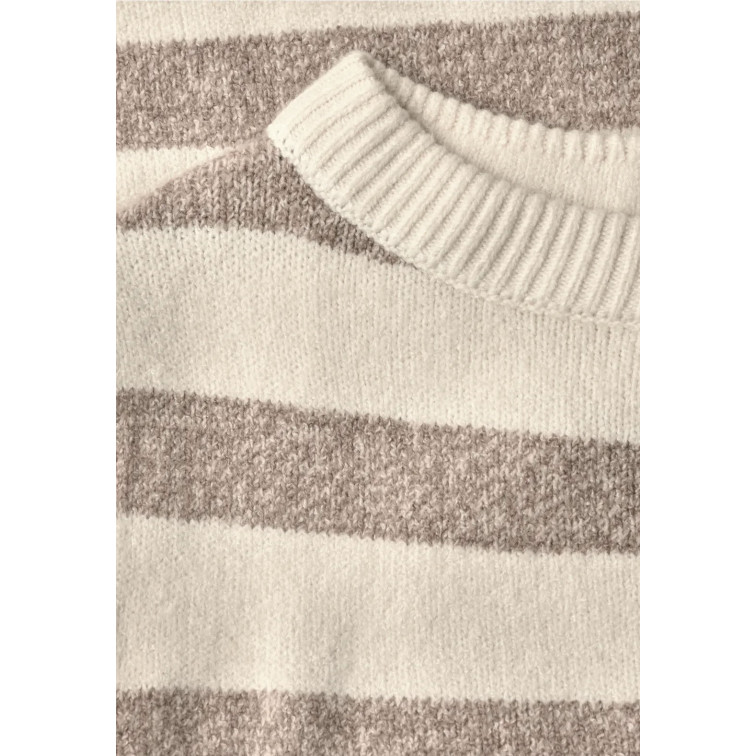 femme ltd qr_cosy striped sweater u- 37931