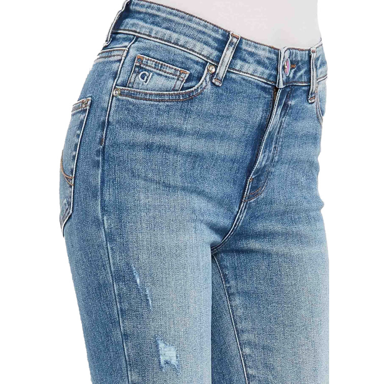 jeans femme  gaudi pantalone denim