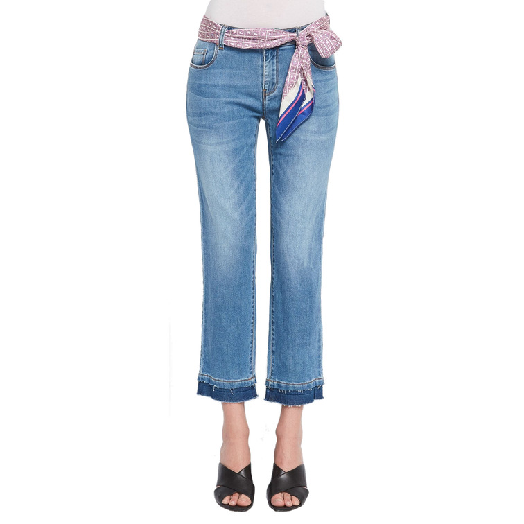 jeans femme  gaudi pantalone denim