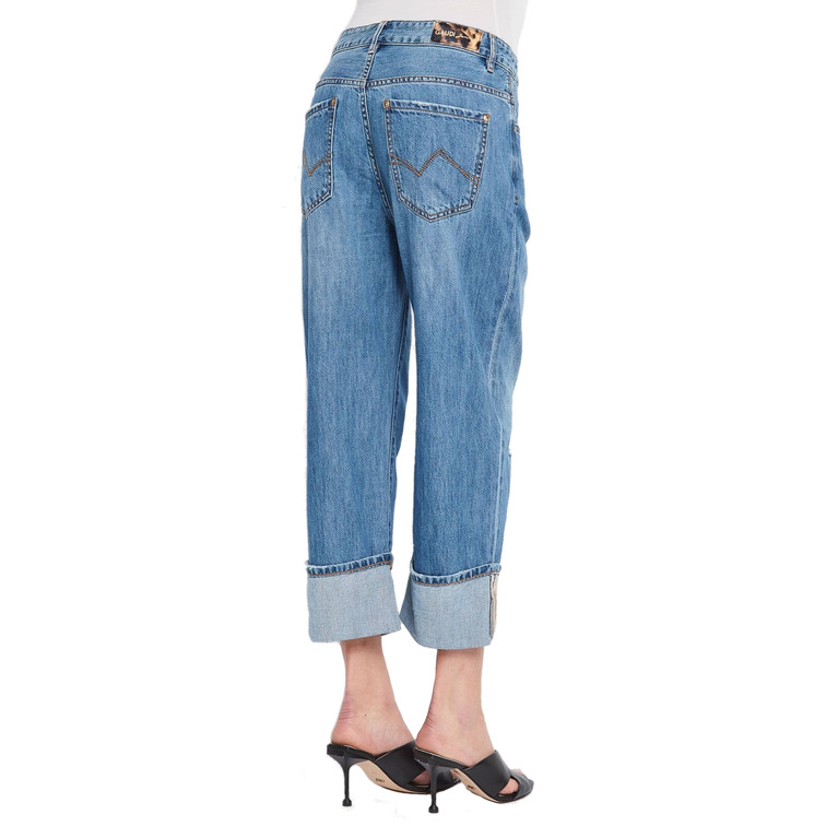 jeans femme  gaudi pantalone denim