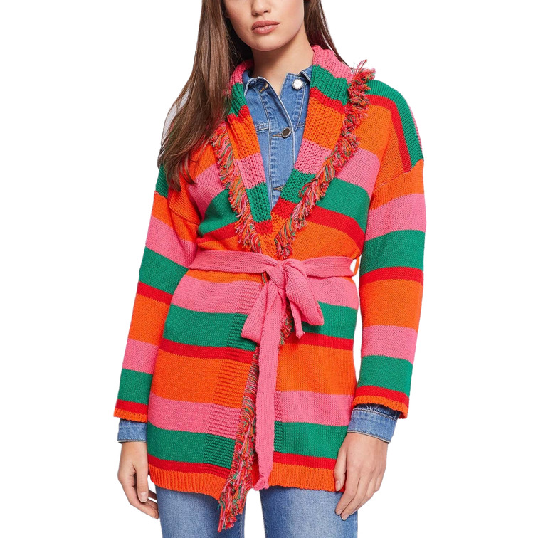 blouson femme  gaudi maxi cardigan m/l