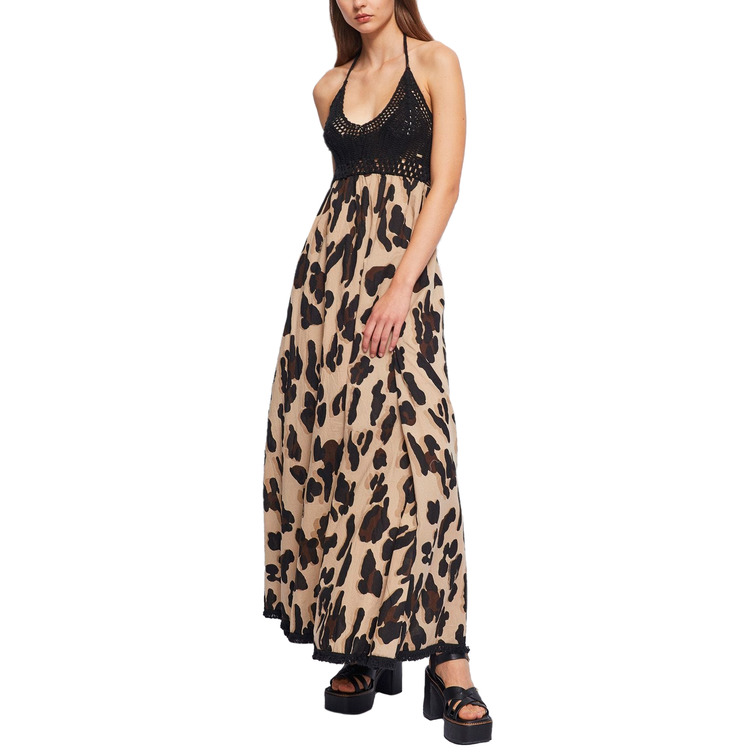 robe femme  gaudi abito lungo con top all'americ
