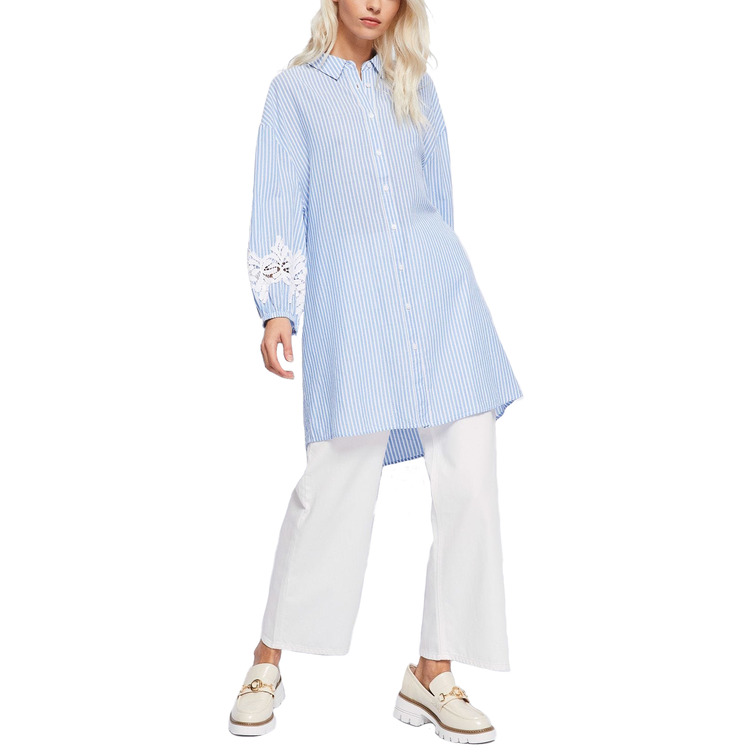 chemise femme  gaudi maxi camicia m-lunga