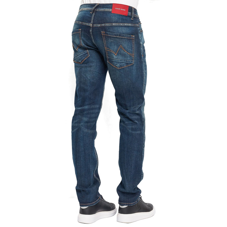 jeans homme  gaudi pantalone denim