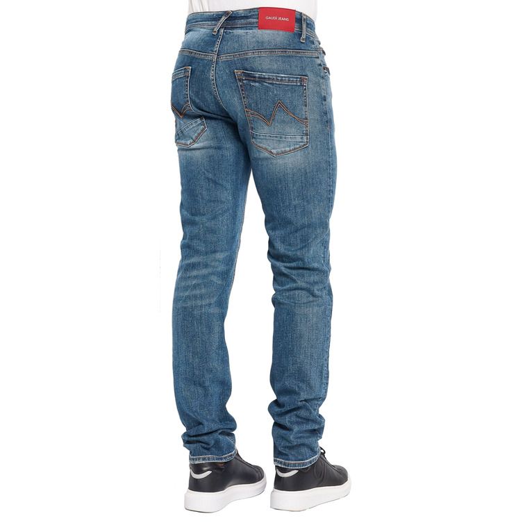 jeans homme  gaudi pantalone denim