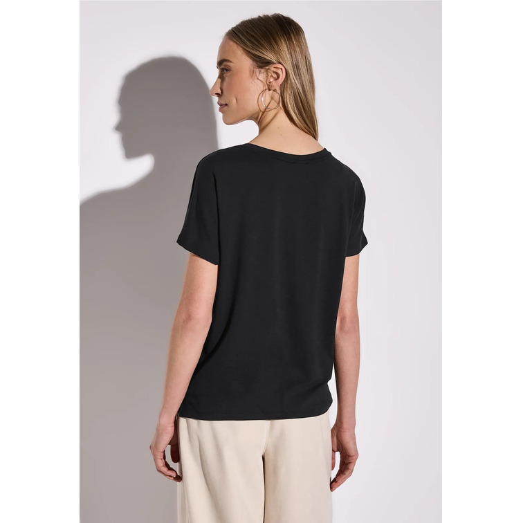 t-shirt femme  street style qr new crista