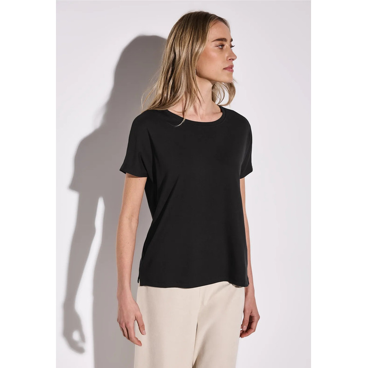 t-shirt femme  street style qr new crista