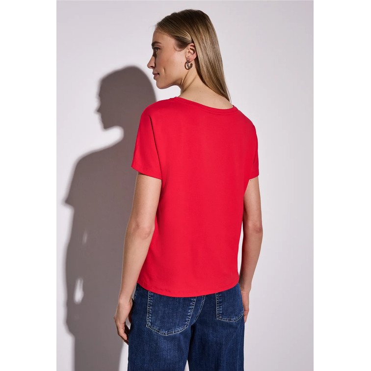 t-shirt femme  street style qr new crista