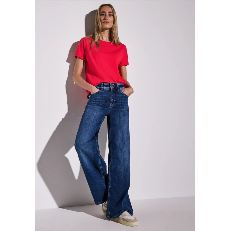 t-shirt femme  street style qr new crista