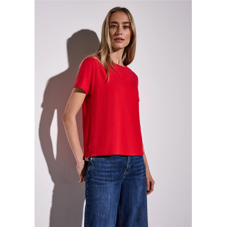 t-shirt femme  street style qr new crista