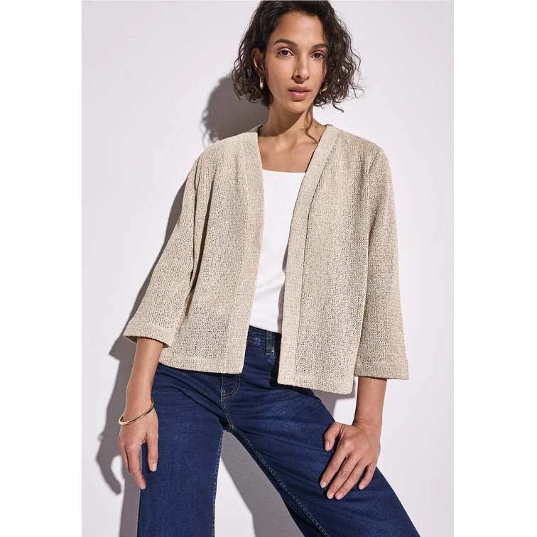  street open summer knit jacket
