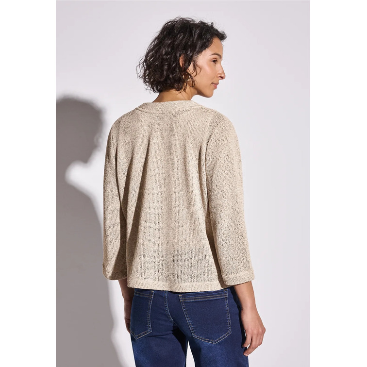  street open summer knit jacket