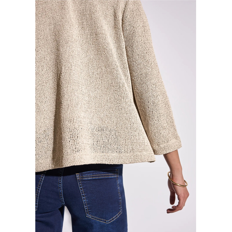  street open summer knit jacket