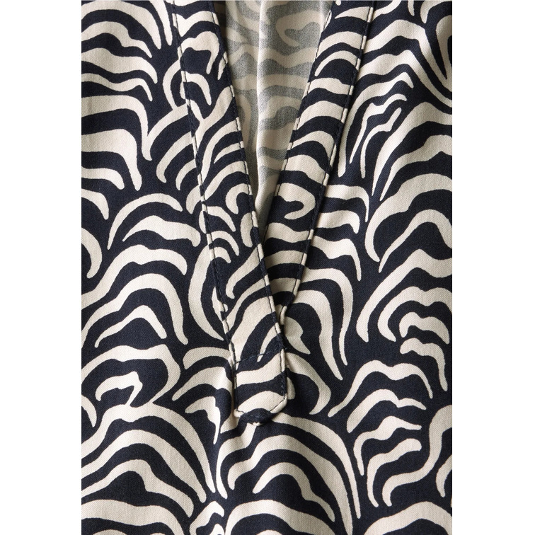 t-shirt femme  street printed mat-mix shirt w.button