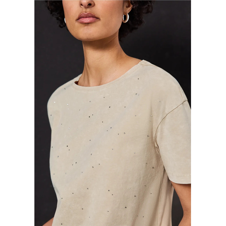 chemise femme  street washed stone artwork shirt