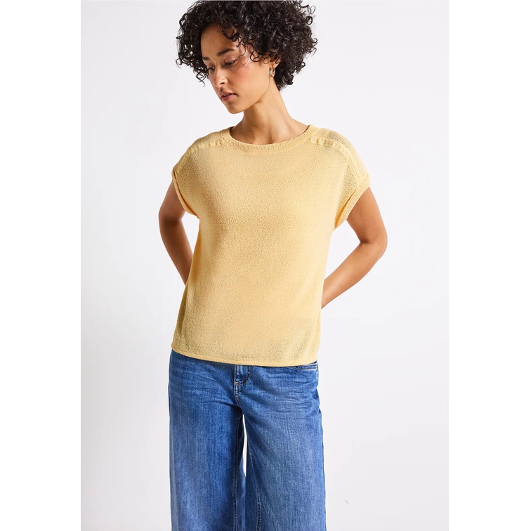 t-shirt femme  street summer knit look shirt 16901