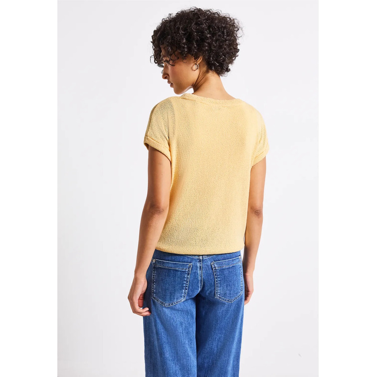 t-shirt femme  street summer knit look shirt 16901