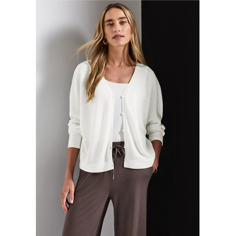  street knit look batwing jacket