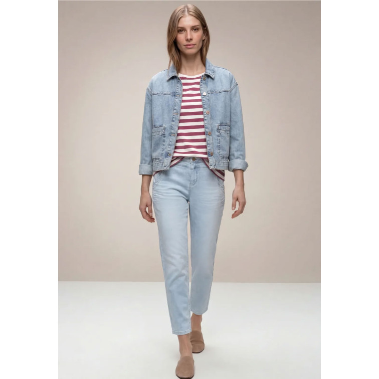femme yds basic shirt w.deco buttons 27733