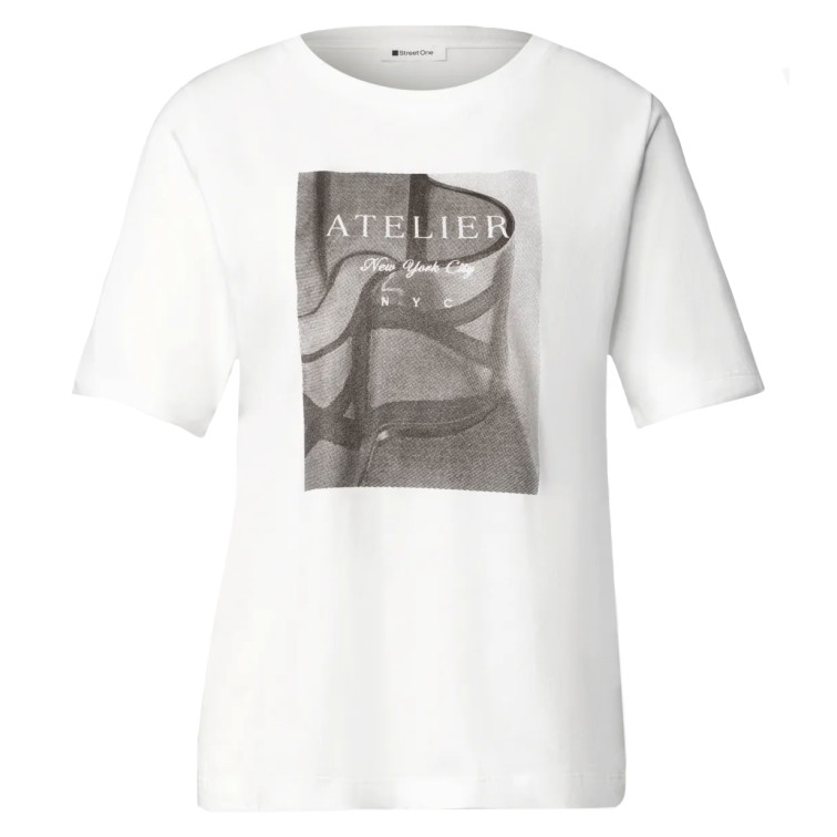 femme photo print shirt 20108