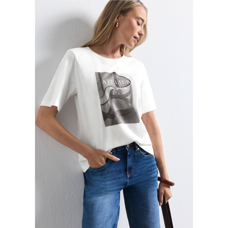 femme photo print shirt 20108