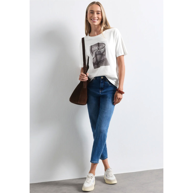 femme photo print shirt 20108