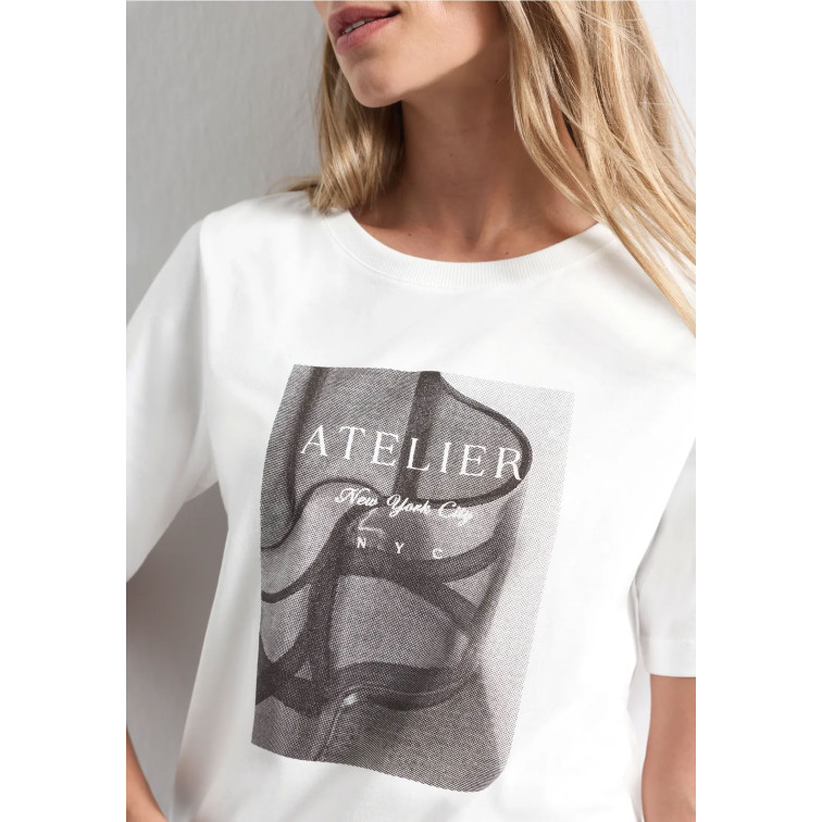 femme photo print shirt 20108