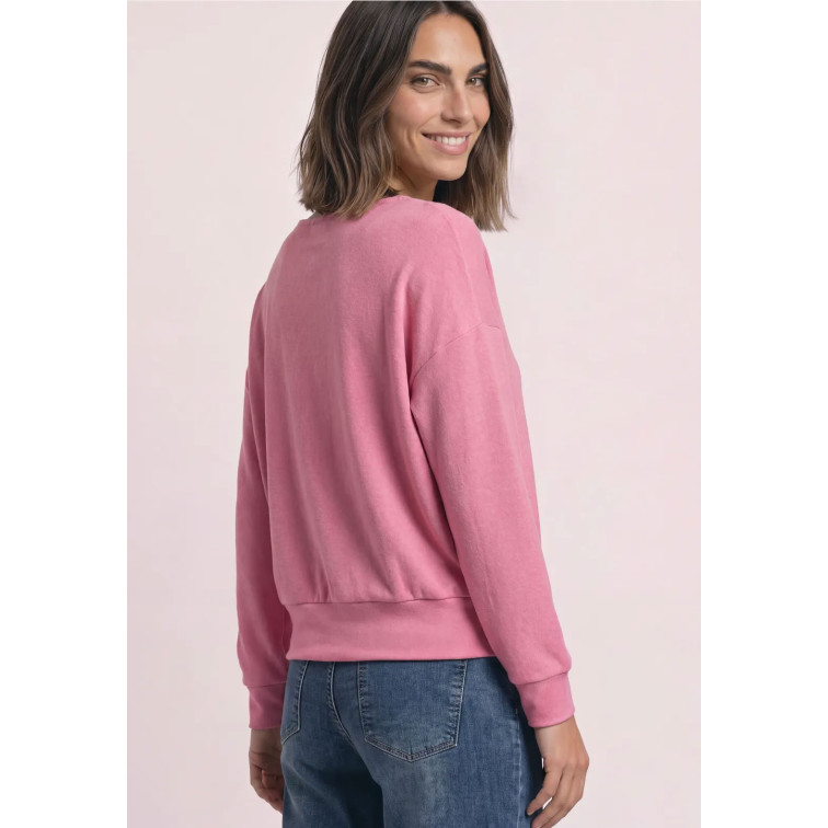 femme ltd qr soft shirt w.bottom cuf 17938