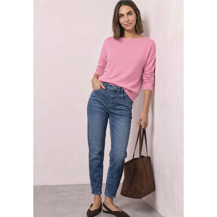 femme ltd qr soft shirt w.bottom cuf 17938