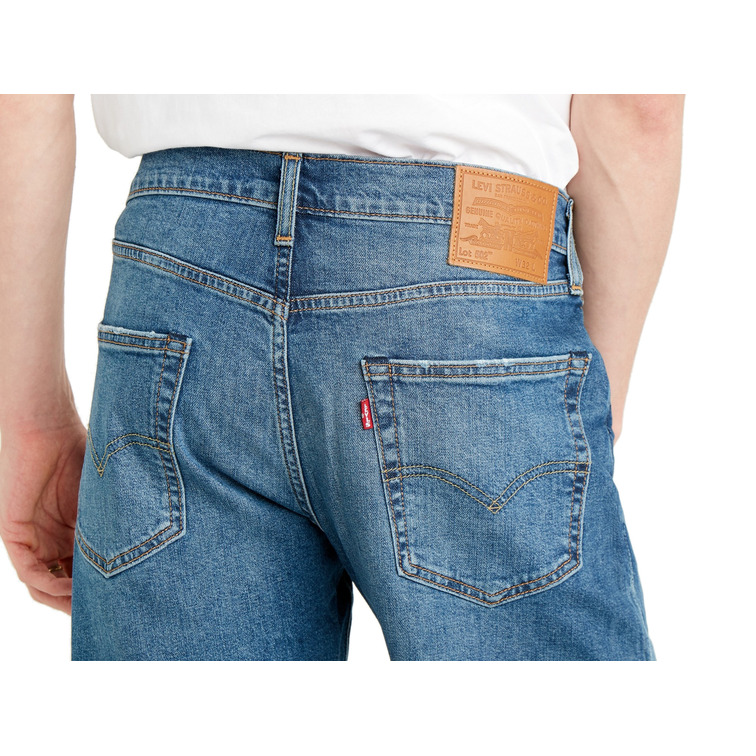 le short homme  levis 98% cotton/2% elastane 502 taper shorts 10 panettone