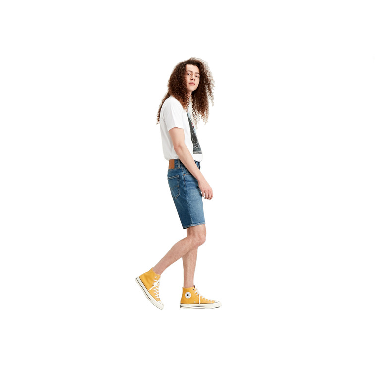 le short homme  levis 98% cotton/2% elastane 502 taper shorts 10 panettone