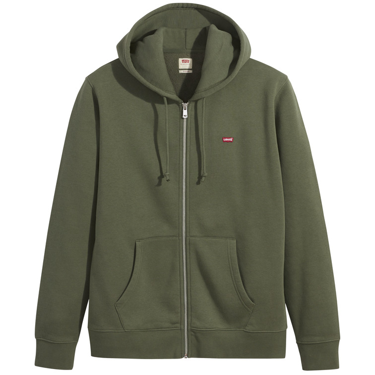 sweat-shirt homme  levis core ng zip up thyme